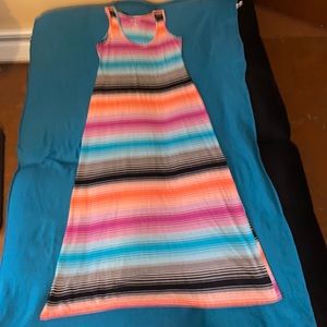 Multi color maxi dress